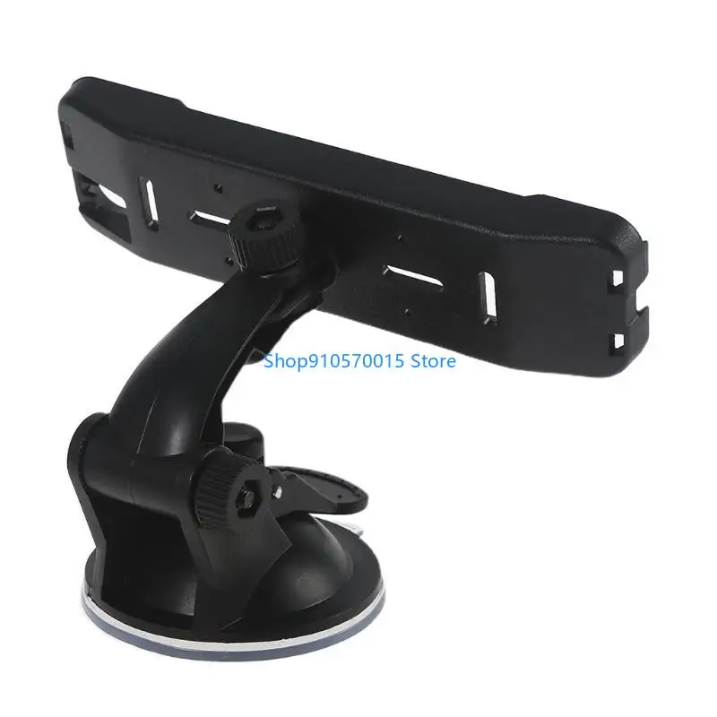 B95C Car Mobile Radio Panel Bracket with Adjustable Suction Base for FT7800 Anti-skid