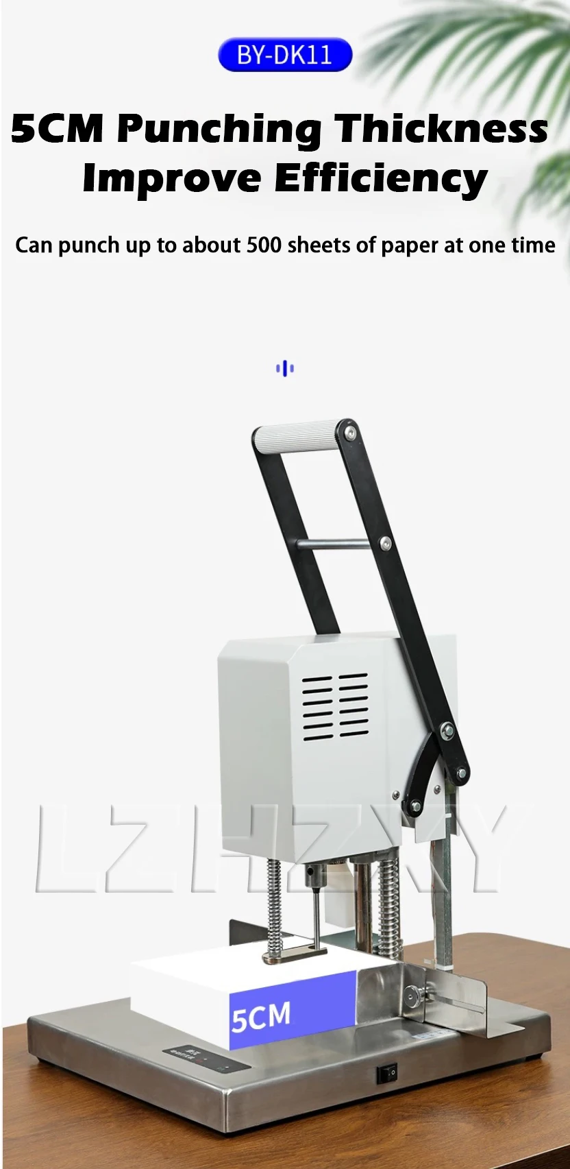 Single-head Electric Punching Machine 5CM Thick Drilling Machine Used for Punch