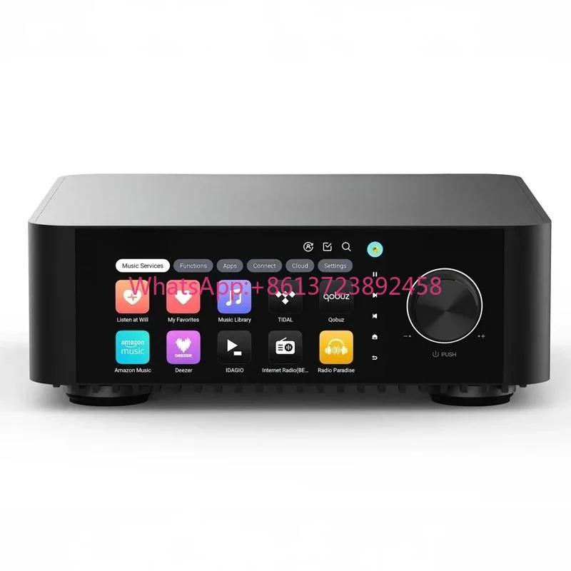 2026 Eversolo Play/CD Edition Music Streamer with Amplifier & DAC | 5.5