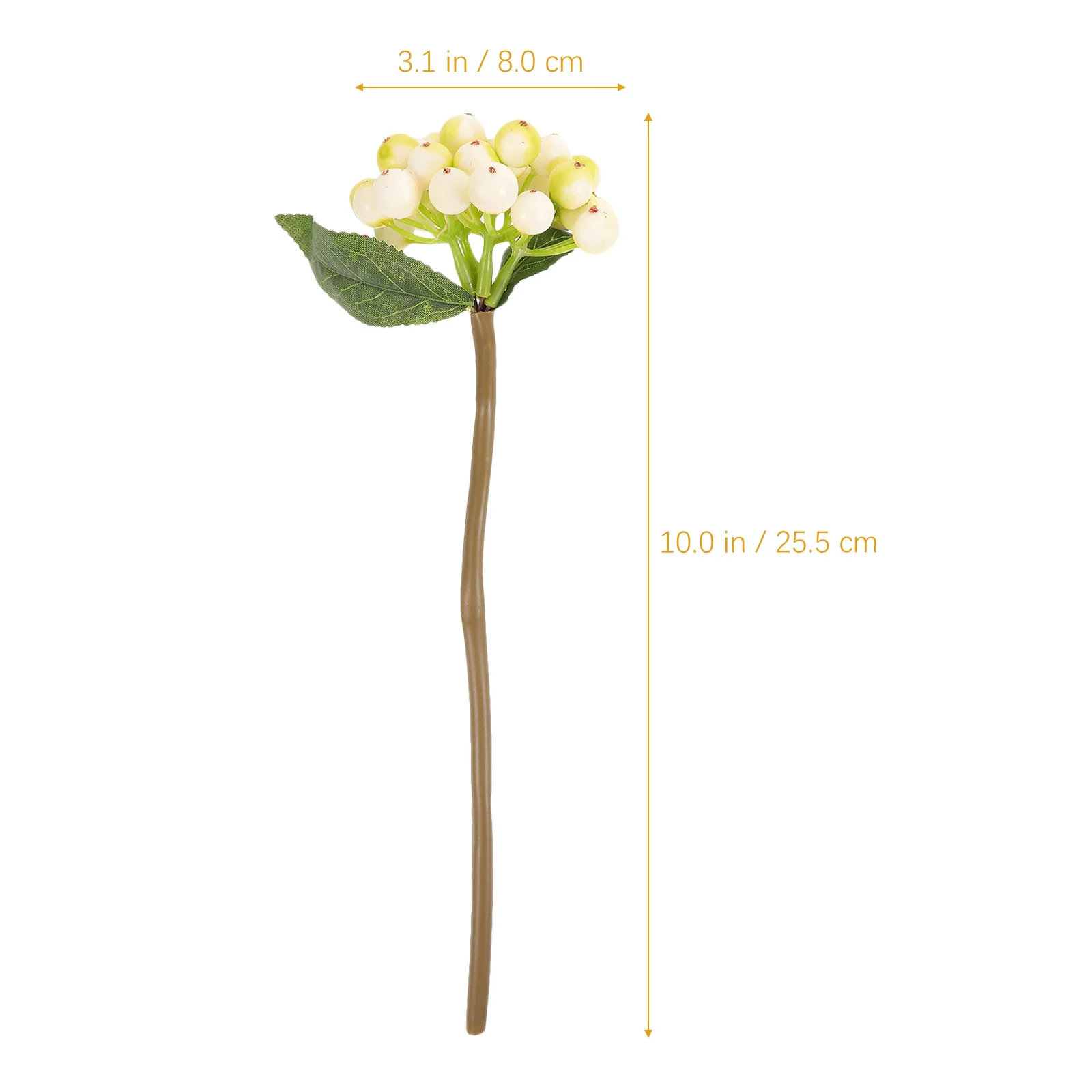 

5pcs Artificial Stem Fake Berry Branches For Christmas Wreath Xmas Party Home Wedding Decoration Vase Filler Simulation Berry