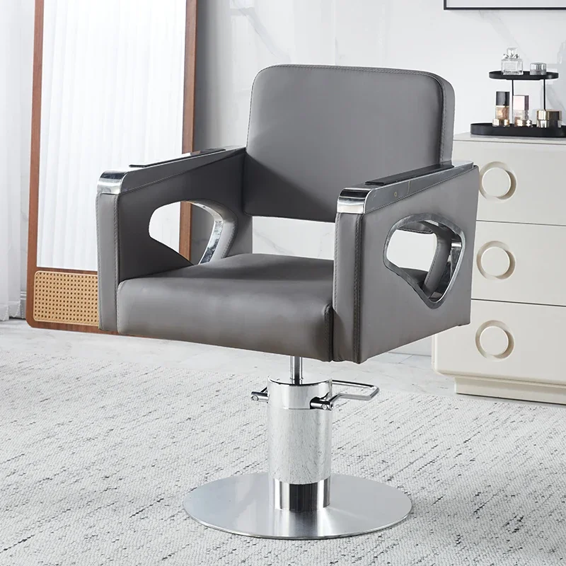 

Professional Modern Elegant Style Barber Chairs Space Saving Design Salon Chairs Creative Silla De Corte De Pelo Salon Furniture