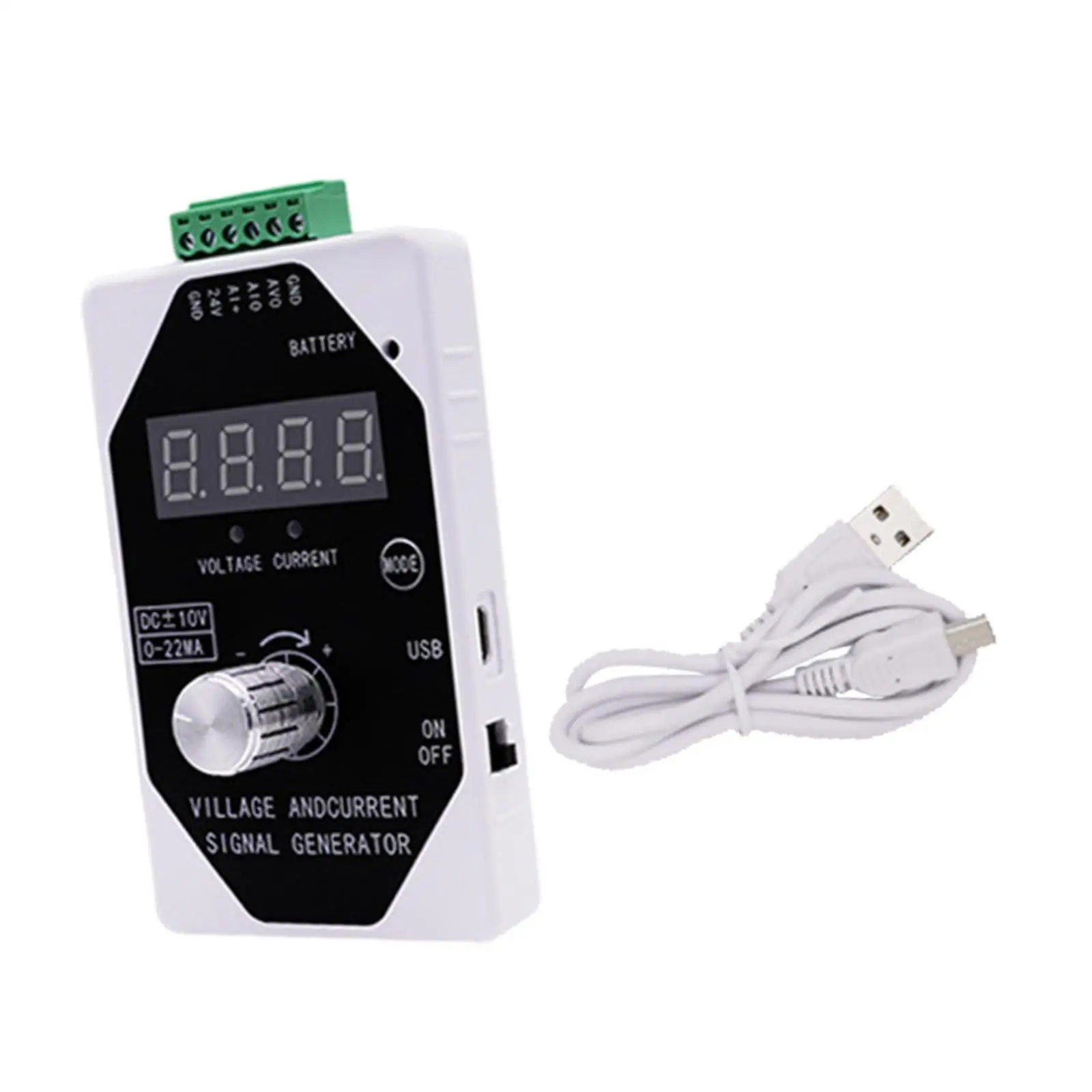 Handheld Signal Generator Process Controlling Professional Thermocouple Resistance Process Calibrator 4-20MA Signal Generator