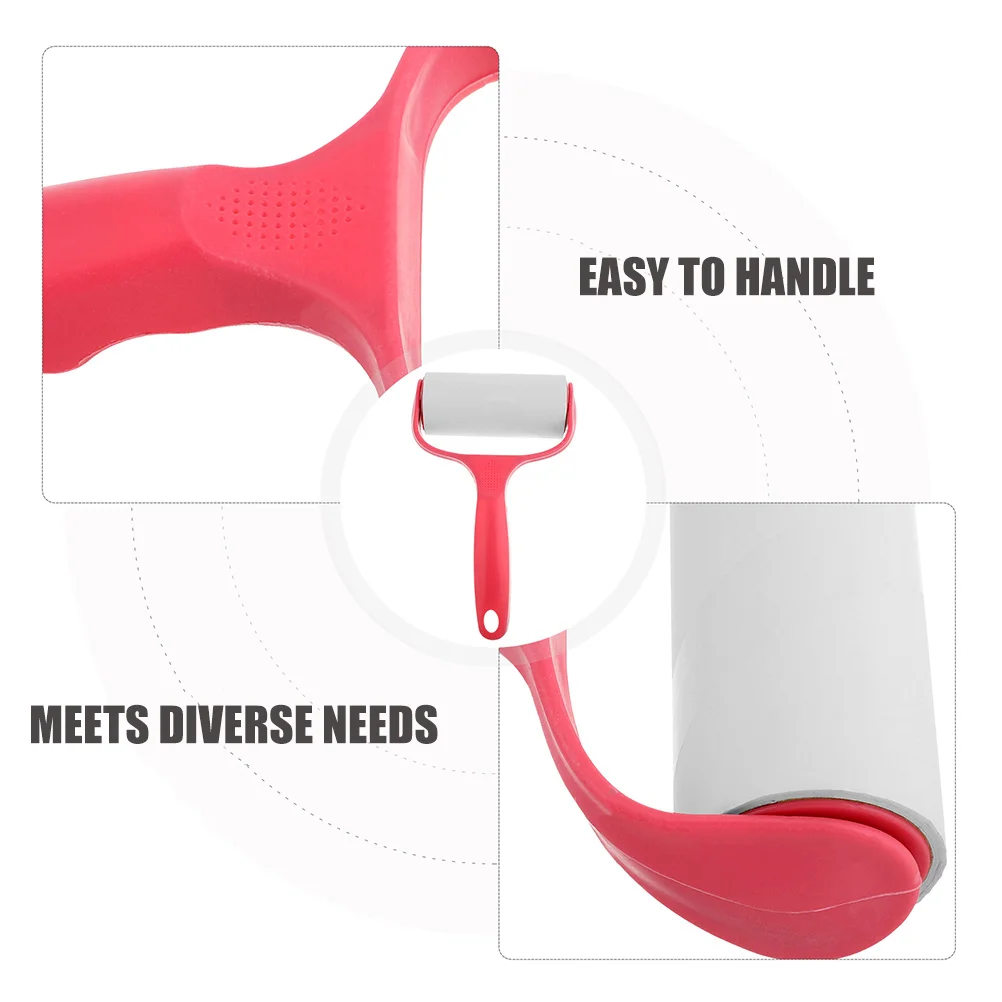 3 szt. Wałek do czyszczenia paznokci, narzędzie do stemplowania, usuwania kleju, resztek oleju, akcesoria do manicure do usuwania pyłu po lakierze hybrydowym