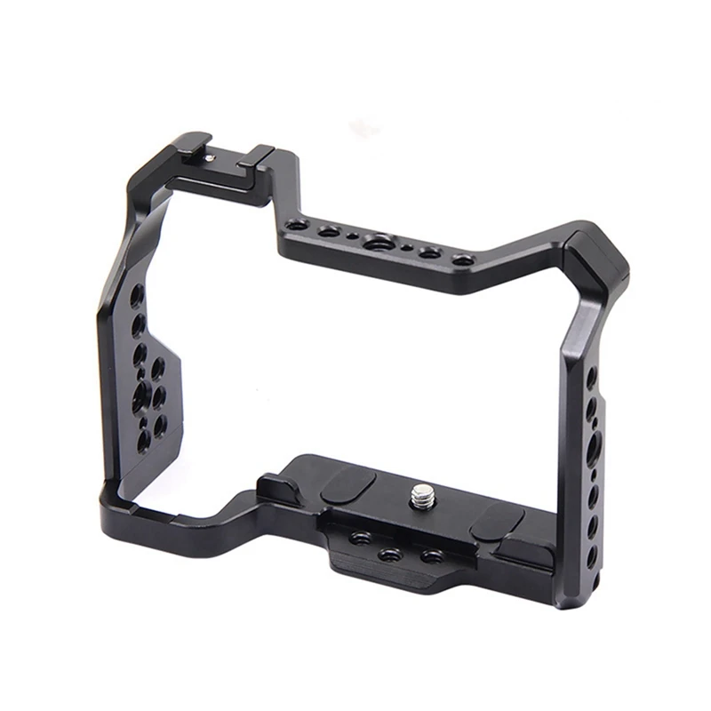 

T31C-Camera Cage Frame For Nikon Z50 SLR Cold Shoe Mount Vertical Shooting Microphone Holder DIY Extension Kit