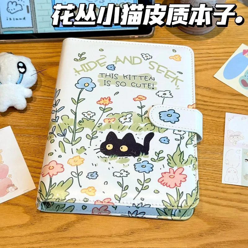 Jungle Kitten A5 Notebook High Value Thickened Student Diary Notebook Meeting Notebook Notebooks for Students Notebooks