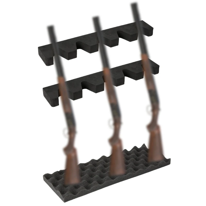 Light weights Rifles Display Stand 5 slots EVA Foams Rifles Rack Stand Rifles Barrels Rest Shootings Accessories