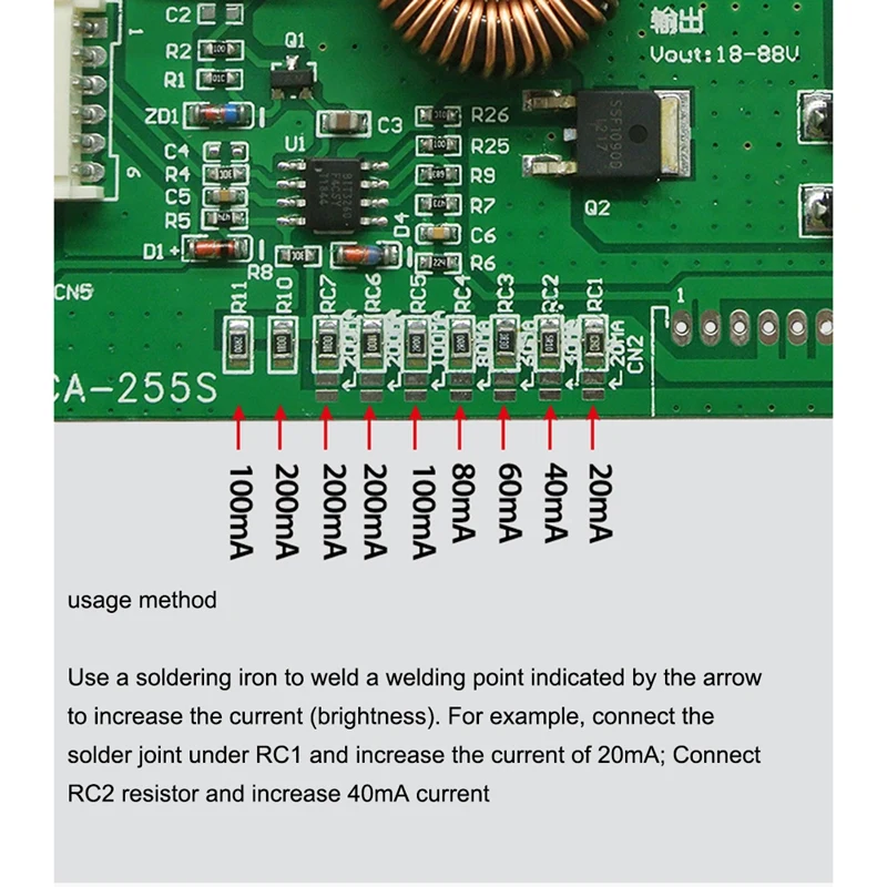 CA-255S 10-48 Inch LED LCD TV Backlight Constant Current Board Boost Driver Inverter Board CA-255 Universal 10-42 Inch