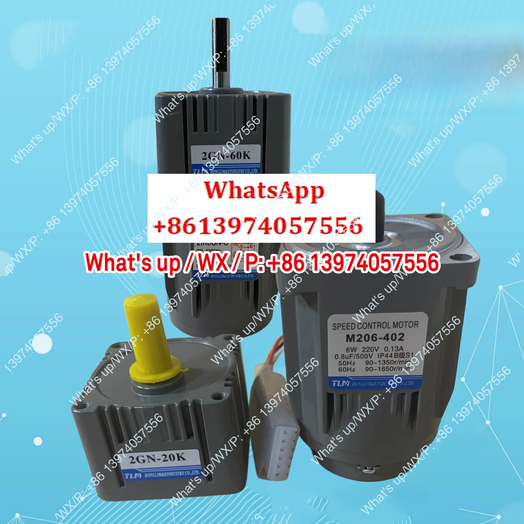 

Adjustable speed brake 6W motor M206-402 fixed speed motor 2IK6GN-C/BM with gearbox