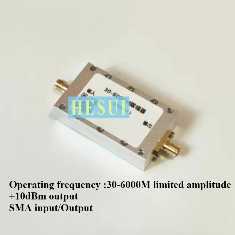 

30-6000MHz RF limiter + 10dBm signal limiter broadband power protection
