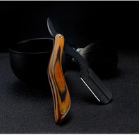 Men's Professional Barber Razor Manual Shaving Razor Straight Edge Stainless Steel Shaver Folding Shaving Shave With Blade