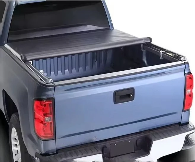 

Custom Waterproof Locking Soft Vinyl Roll-Up Truck Bed Tonneau Cover for NP300 F150 DodgeRam Frontier