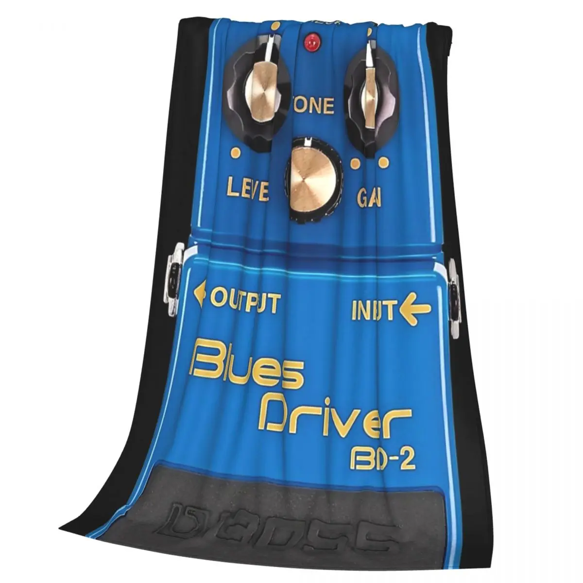 Boss Blues Driver BD-2 Overdrive Bluesbreaker Guitar Pedal Dirty Blankets Fleece Lightweight Throw Blanket For Home Bedroom