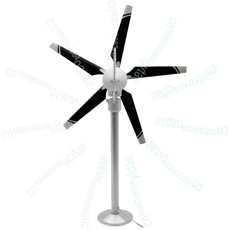 الجديد 5 شفرات توربينات الرياح الصغيرة نموذج ثلاث مراحل المغناطيس الدائم فرش العلوم والتعليم في الهواء الطلق طاحونة لتقوم بها بنفسك