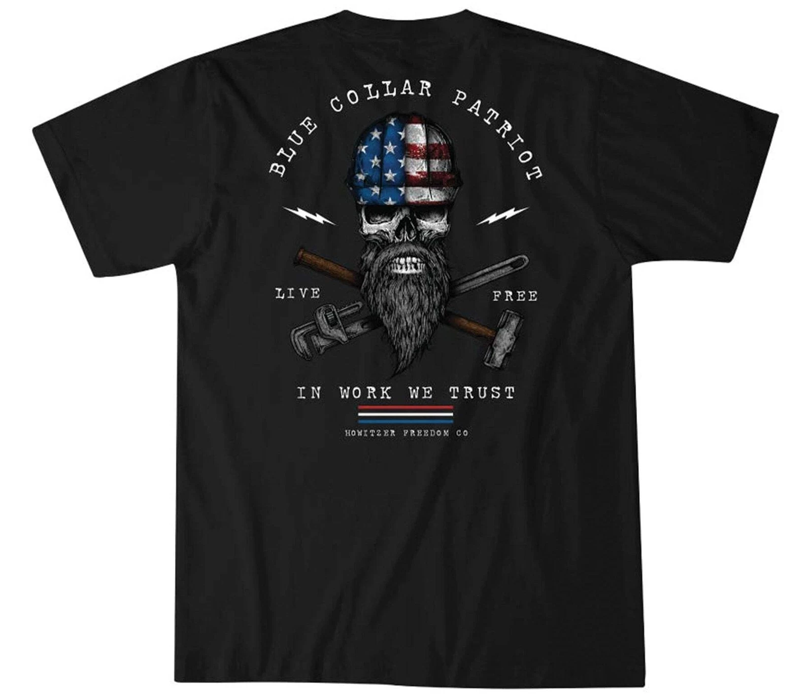 

Howitzer Style Men's T-shirt PatriotHammer MilitaryGrunt MFG Cycling motorcycle sports top Summer cotton high quality streetwear