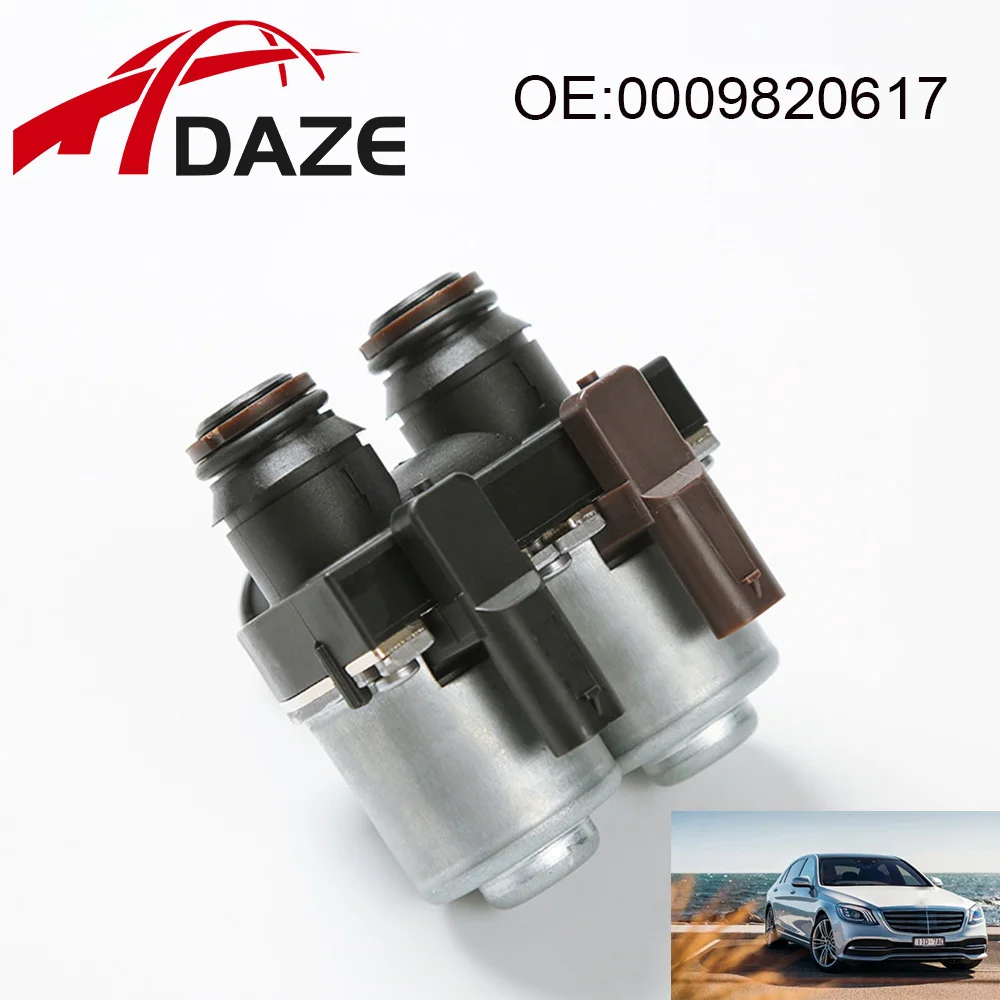DAZE 0009820617 A0009820617 Air Conditioning Solenoid Valve Thermostat Warm Water Valve For Mercedes Benz W222 S-Class