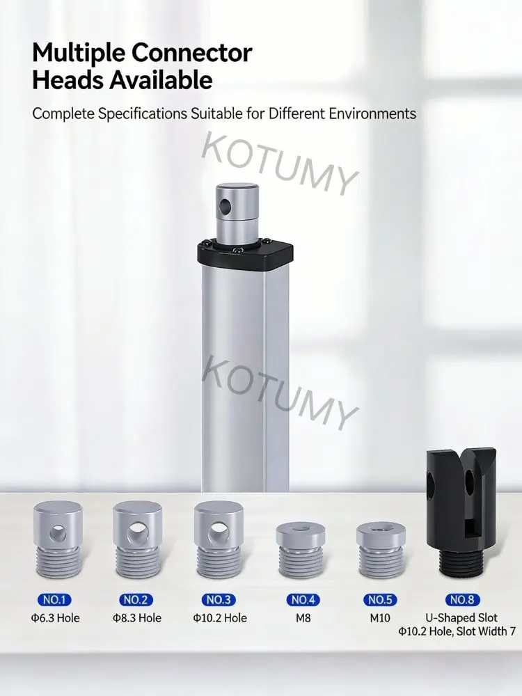 Compact Sofa Headrest Lift Motor 12V 24V DC High-Power Linear Actuator Auto Telescopic Adjustment Tool