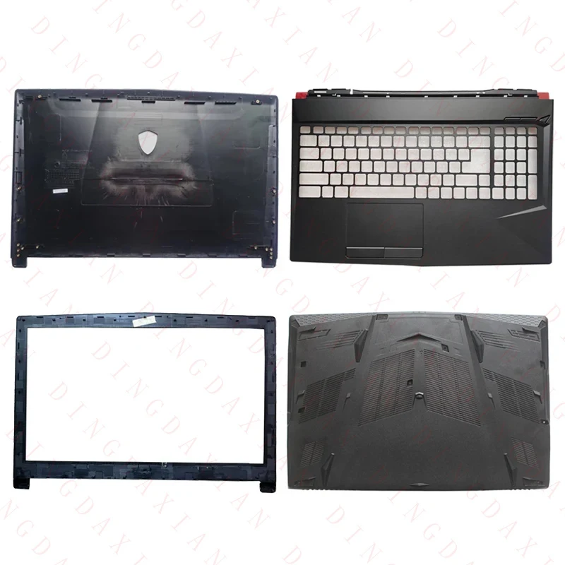 F+ NEW Laptop LCD Back Cover & Bezel & Palmrest & Bottom Case For MSI GL63 8SC 8RB 8RCS MS-16P8 8RC 8RD MS-16P6