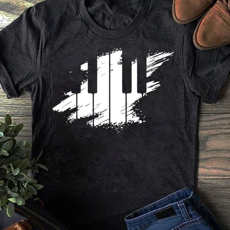 

funny Unisex T-Shirt100% Polyester, Solid Black Background Image., Breathable Top Short Sleeve Shirt Round Neckline T-Shirt