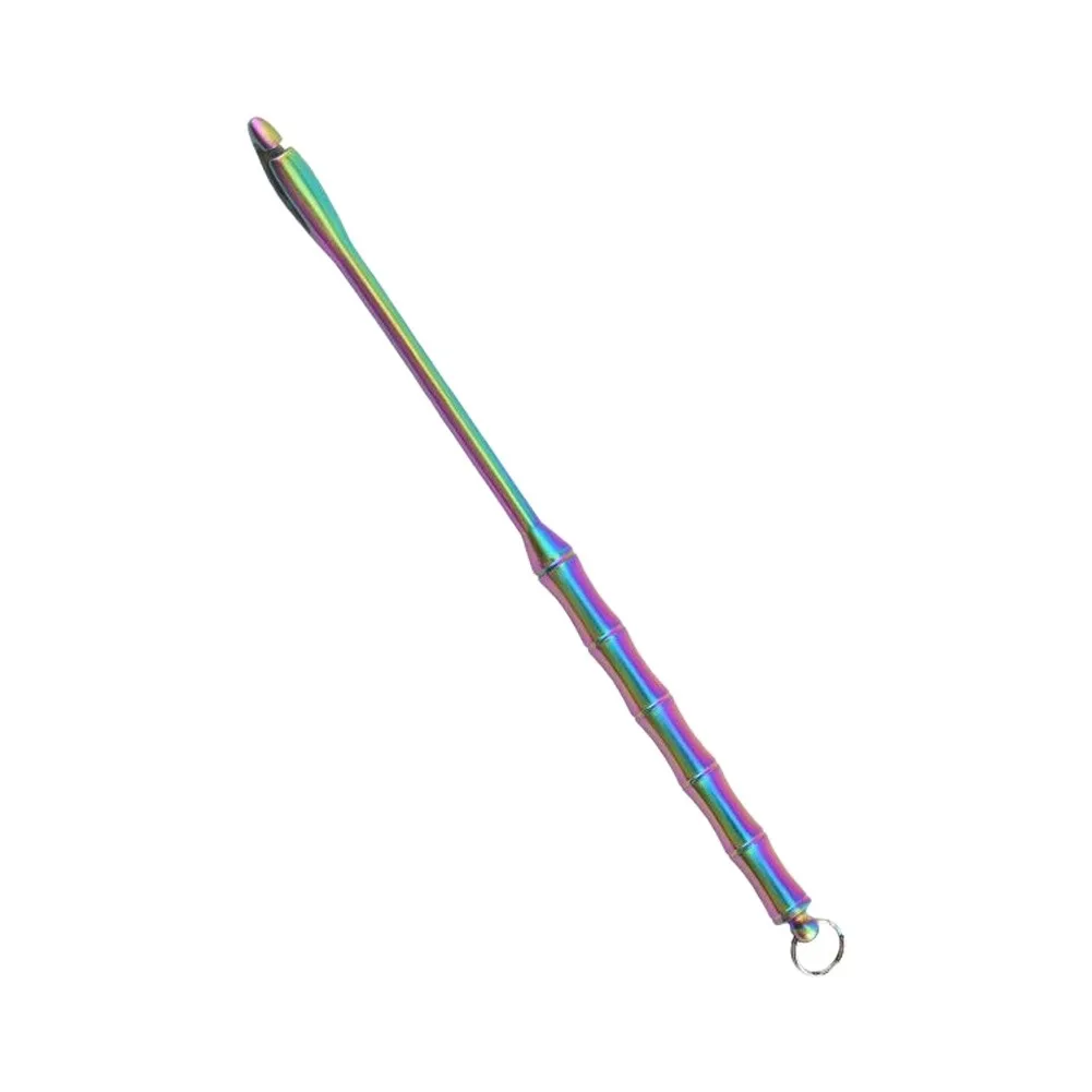 Hook Remover Composed of Stainless Steel with Titanium Coating and Wood Handle to Support Gentle Fish Handling and Angler Safety