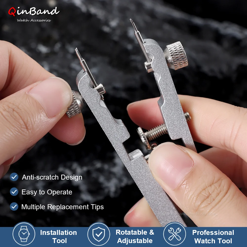 For Watchmaker Watch Bracelet Pliers 6825 Standard of Spring Bar Remover Watch Bands Repair Removing Tools Set Watch Accessories