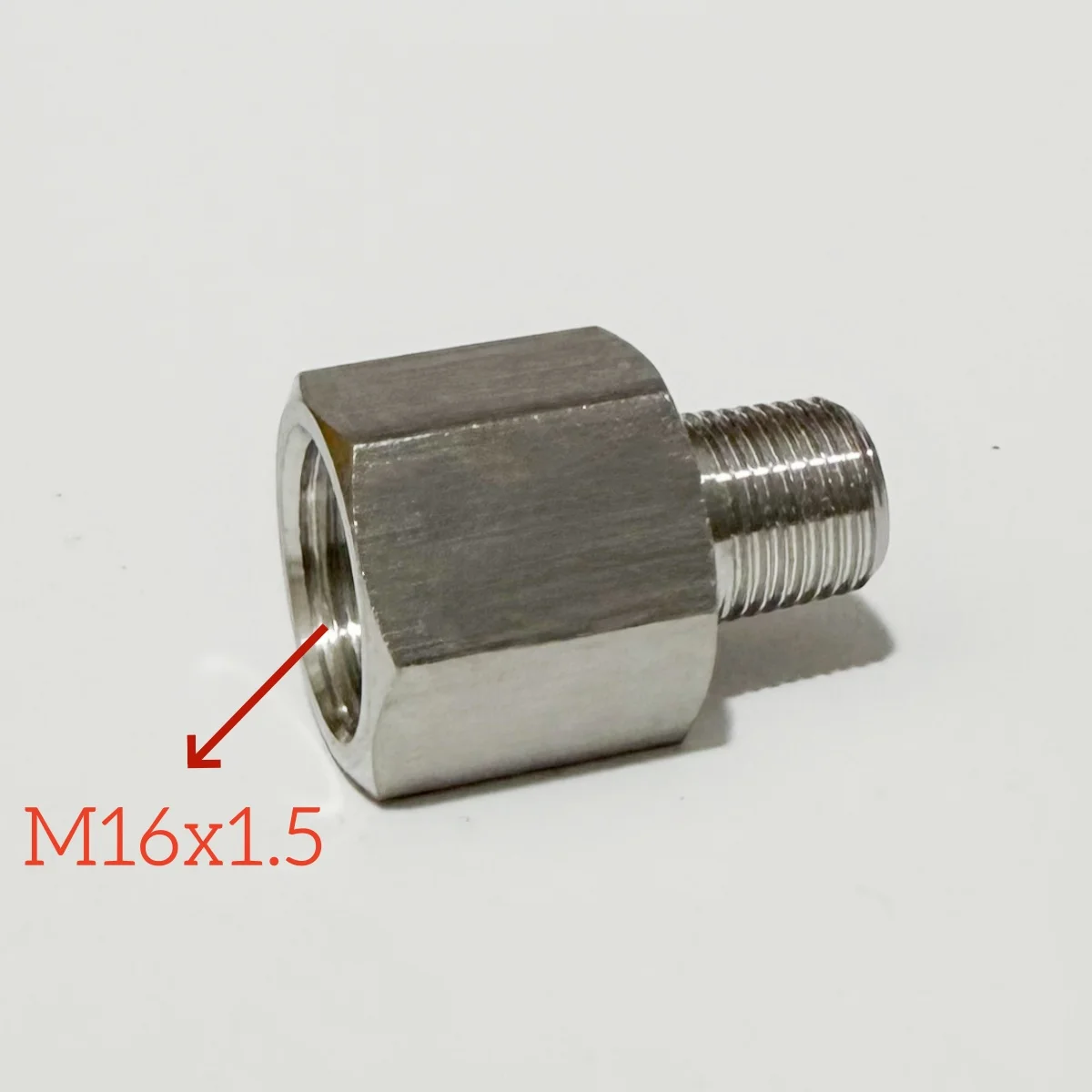 

M16x1,5 гнездо до M8 M10 M12 M18 M20 1/8 дюйма 1/4 дюйма 3/8 дюйма 1/2 дюйма BSP NPT штекер 304 соединитель фитинга трубы высокого давления из нержавеющей стали