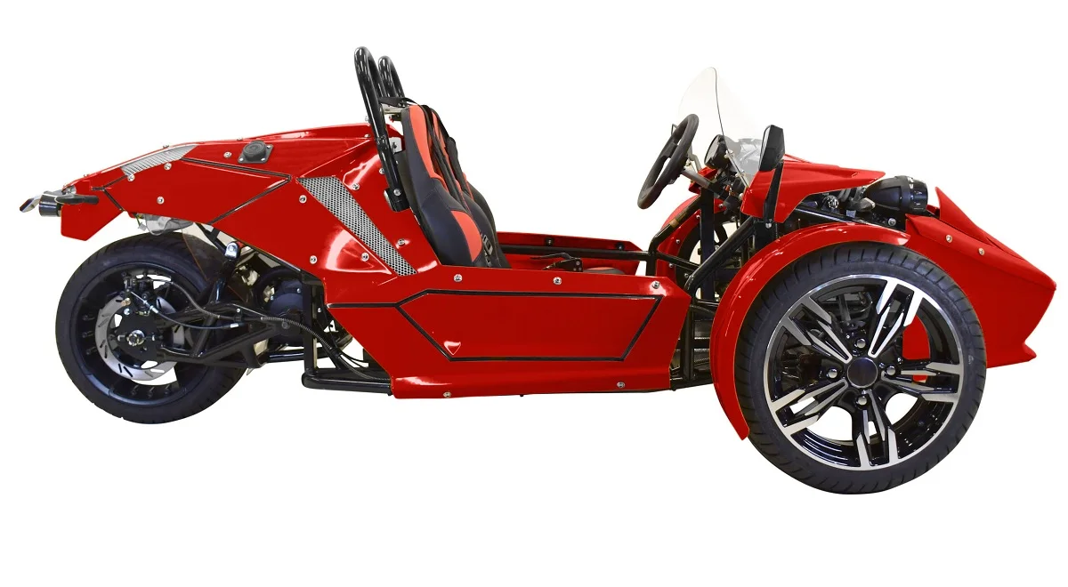 E-Spider Trike 72 V, mocny silnik o mocy 3000 W z akumulatorem litowym W MAGAZYNIE