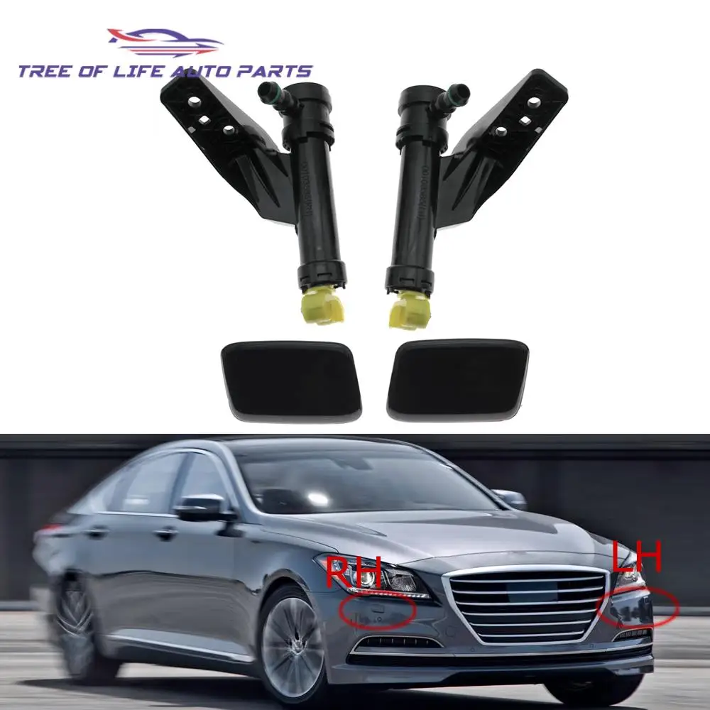OEM NO.: 98681-B1000 / 98672-B1000 Front Left&Right Headlight Wahser Sparyer Nozzle Pump Cylinder For Hyundai GENESIS 2014-2016