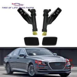 OEM NO.: 98681-B1000 / 98672-B1000 Front Left&Right Headlight Wahser Sparyer Nozzle Pump Cylinder For Hyundai GENESIS 2014-2016