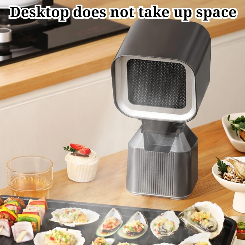 

Компактная настольная вытяжка Компактная сильная всасывающая способность Удобные легкие вытяжки Портативная бытовая техника