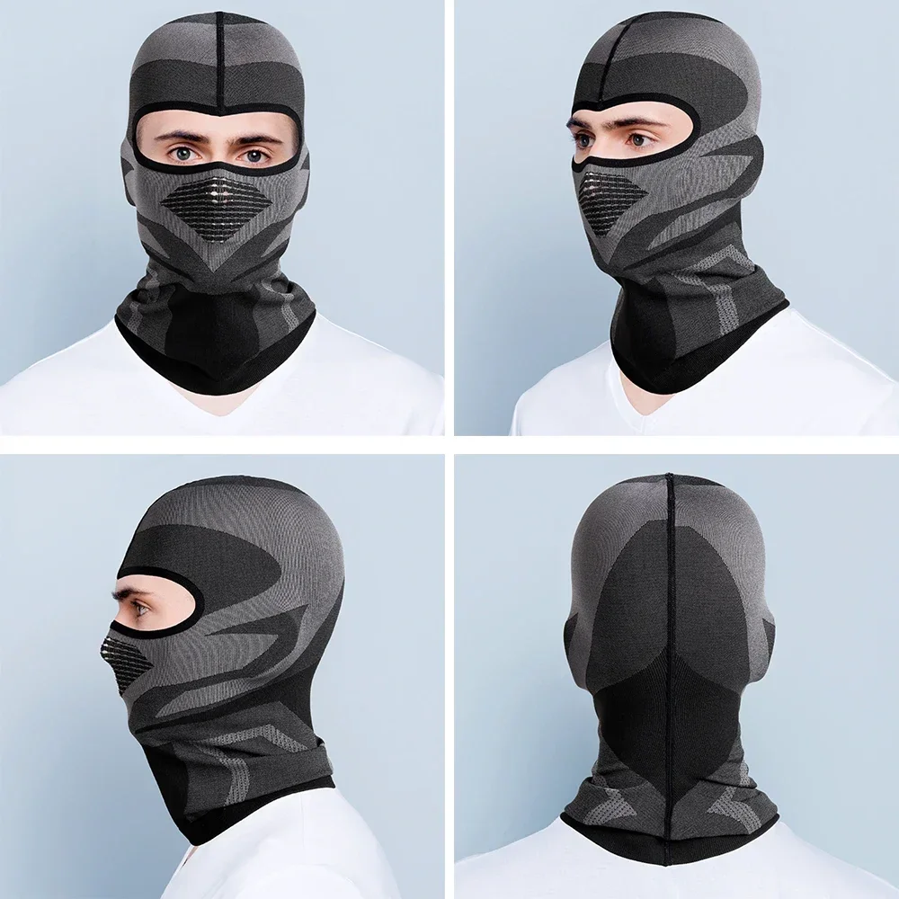 Breathable Balaclava Motorcycle Full Face Cover Motorbike Cycling Bike Mask Motocross Moto Riding Helmet Liner Caps Men Women