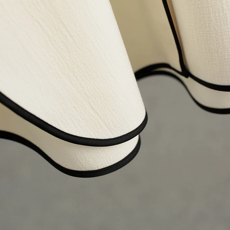 Xking Casual Colletto drappeggiato irt Jaet con fibra Stiy Autunno Nuove donne Vestibilità ampia Lunga Sve Colore puro Bottoni