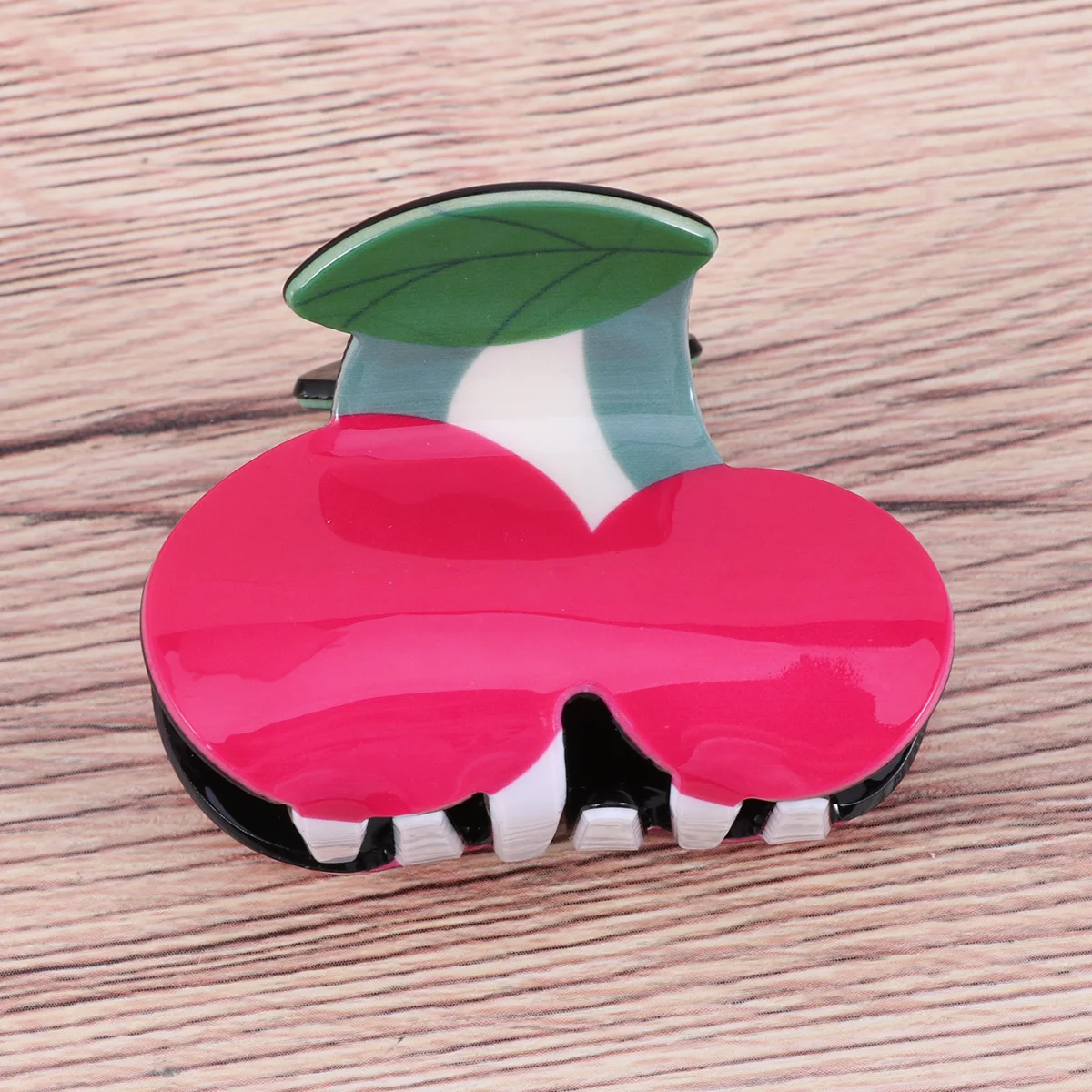 

1Pcs Creative Cherry Shaped Claw Clamp Simple Design Add Brilliance to Your Hairstyle Women Shower Hairpin