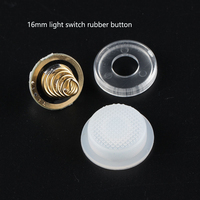 16mm light switch for Convoy S2+ S2 S3 S8 S15 C8 C8+ S21A Flashlight Rubber Button