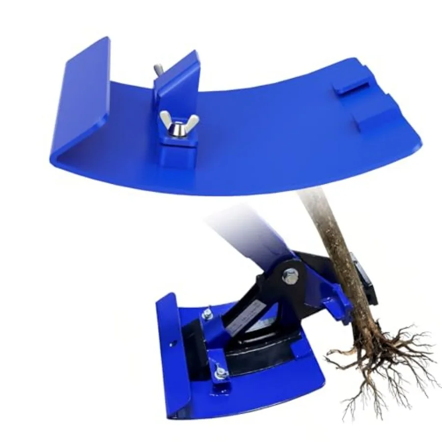 

Sapling Puller Base Plate - Wide-Base Stabilizer Attachment for Tree Puller Tool, Heavy-Duty Steel Flotation Accessory for Soft
