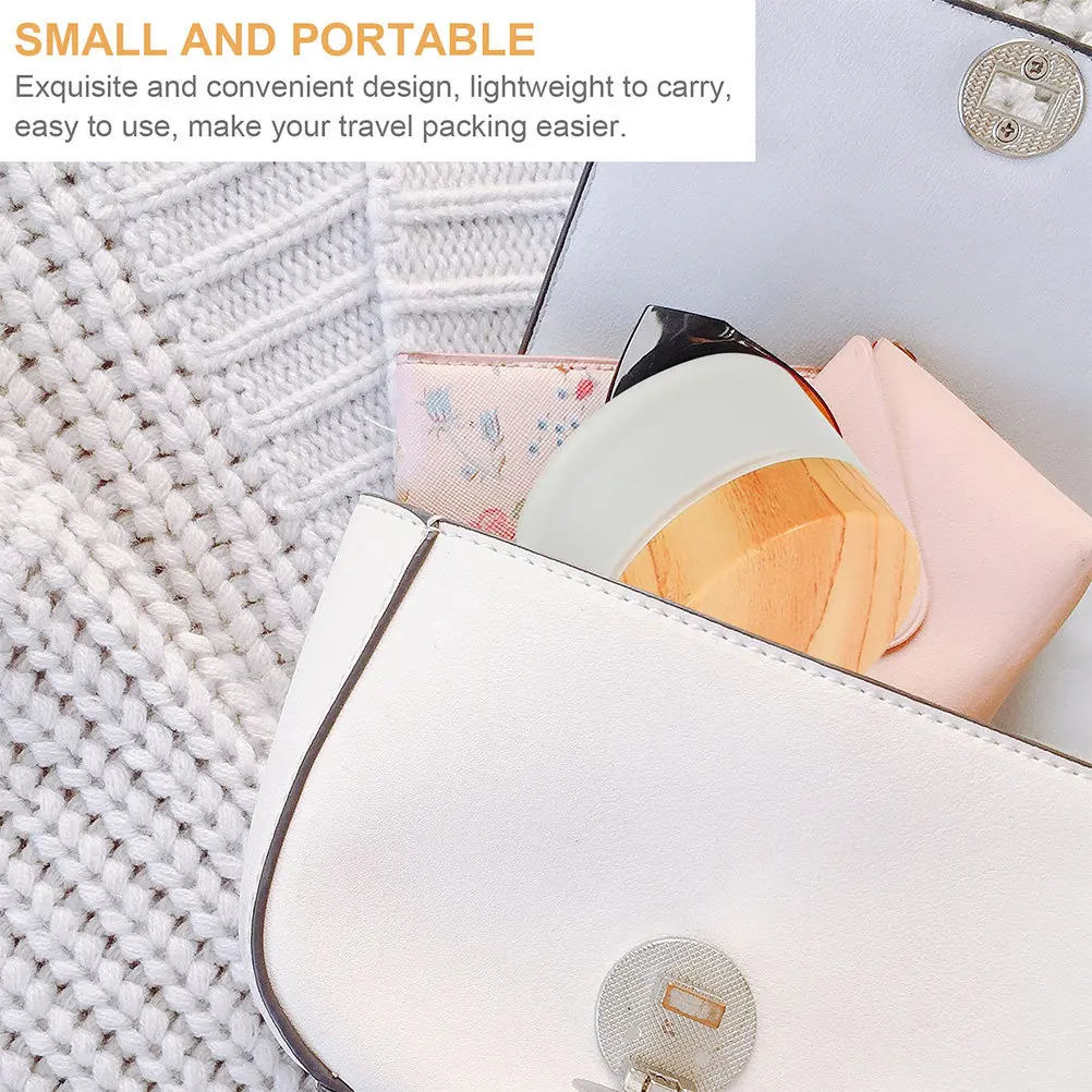 6Pcs Portable Glass Cream Box Lightweight Leakproof Reusable Cosmetics Sample Holder for Moisturizers Face Masks Body Lotions