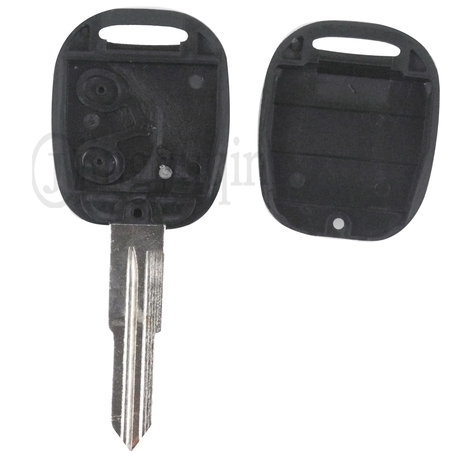 jingyuqin 2 Buttons Remote Car Key Shell Case For Chevrolet Epica Uncut Blade Replacement Fob Cover