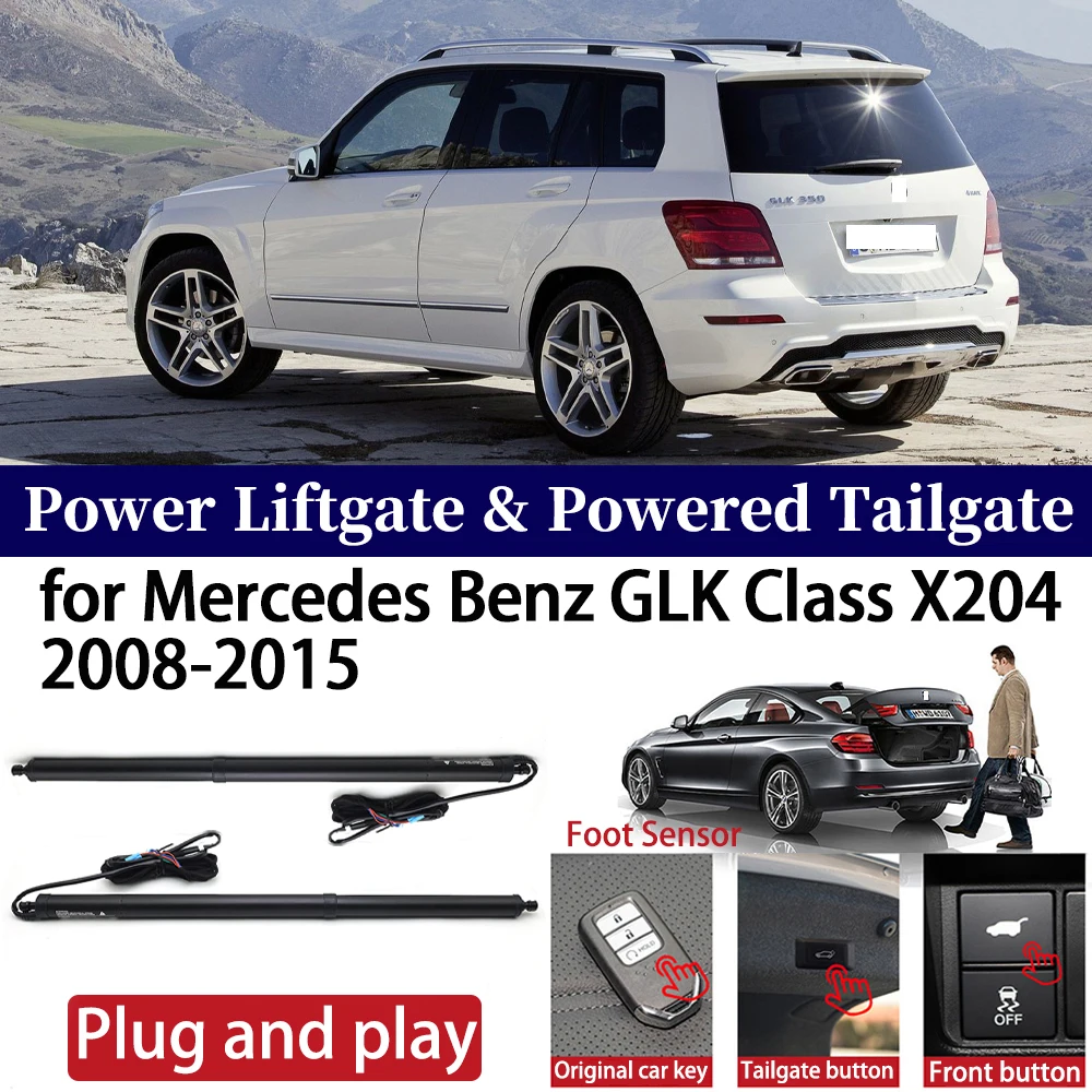 

ZhuCamX for Mercedes Benz GLK Class X204 2008-2015 Car Auto Power Electric Tailgate Liftgate Trunk Closer System Boot Lift Motor