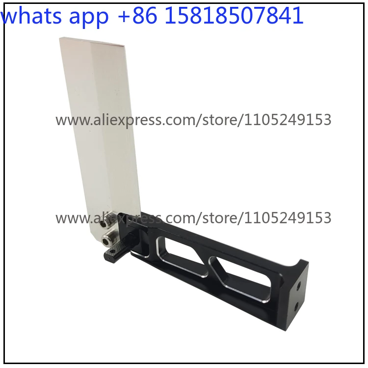 

2Mm Low Resistance Rudder 60 * 75 * 2mm Full Metal Remote Control Boat Race Edition Rudder
