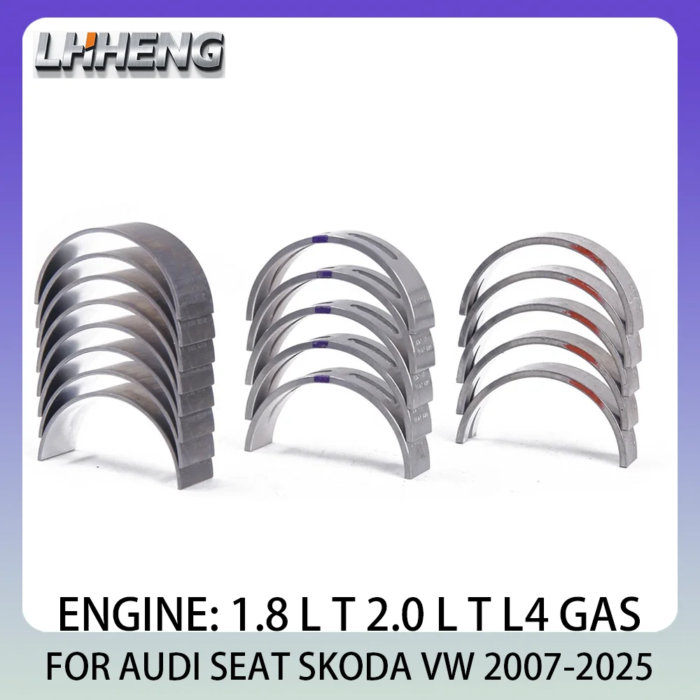 

Engine Main & Rod Bearings Kit FOR AUDI A1 A3 A4 A5 A6 A7 A8 SEAT LEON SKODA OCTAVIA VW PASSAT 1.8L 2.0L 1.8 L 2.0 L GAS 07-25