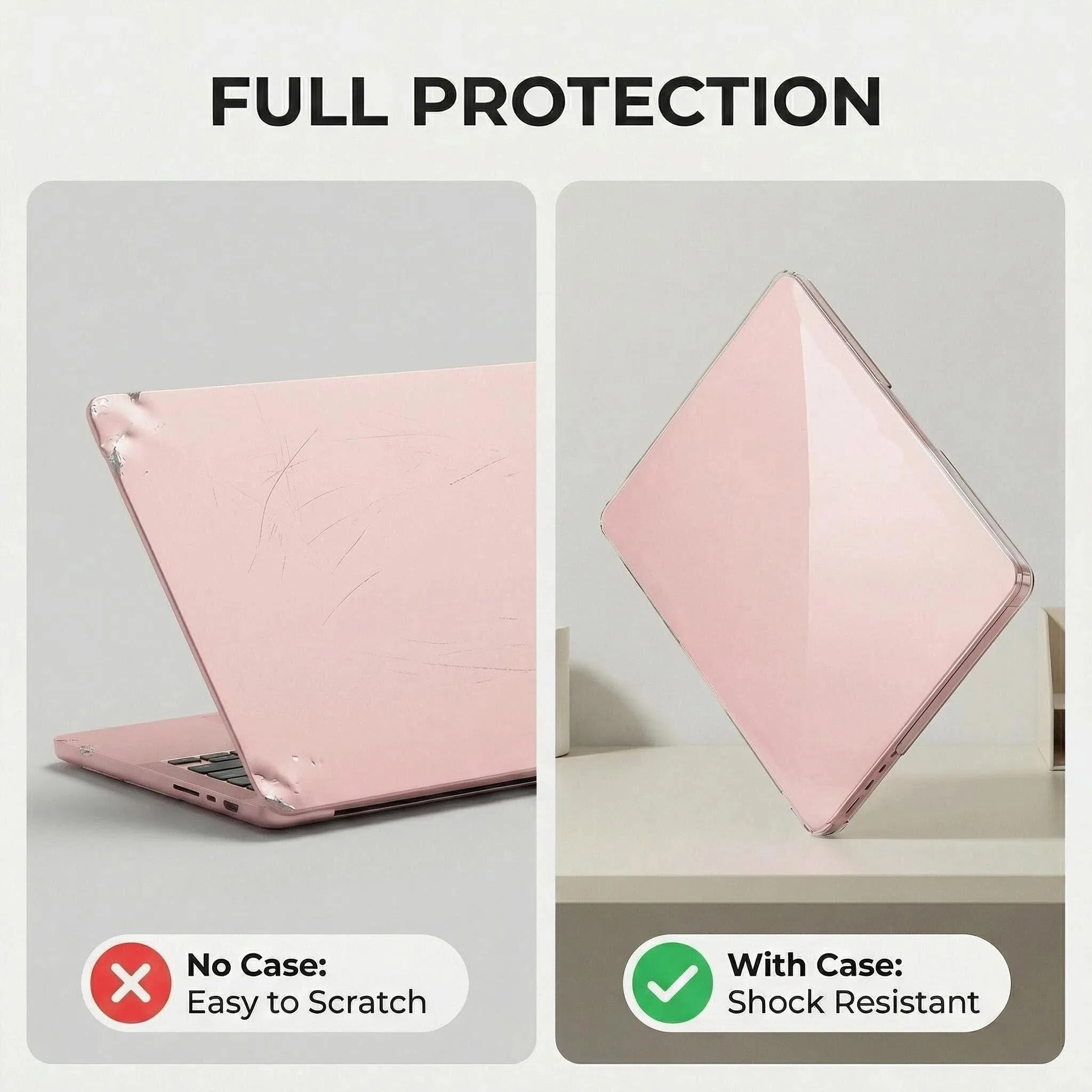2026 Laptop Case For Macbook Neo A18 A3404 Case 13 inch A3404 100% Match Official Color, Easy to Install, Ultra Thin Case