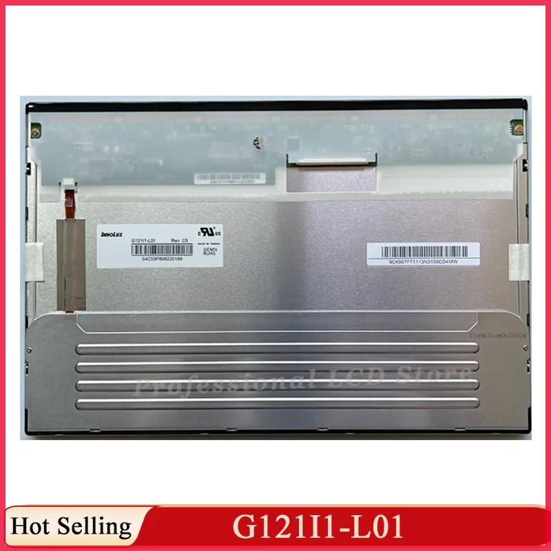 Original new 12.1 Inch G121I1-L01 G121i1-L01 G121I1-L01 G121 | 1-L01 G121I1-L01 Rev. C2 C3 C4 C5 Industrial LCD Display Screen