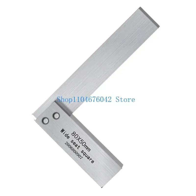 5asd Thước đo góc bằng thép carbon công nghiệp Công cụ đánh dấu và bố cục chính xác Công cụ dễ dàng mang theo cho thợ máy