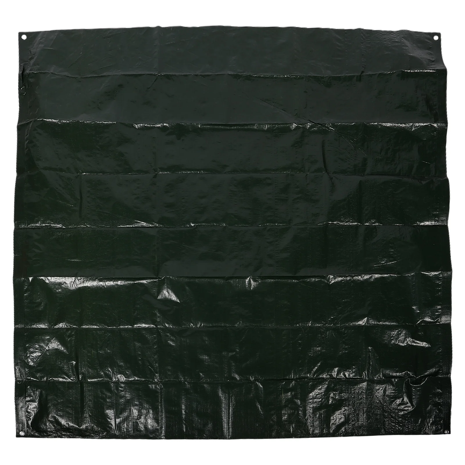 

2m x Waterproof Sunscreen Tarp Dark Coated Outdoor Heavy Duty Tarp Shade Cloth for Lawn Car Plant Rain Protection