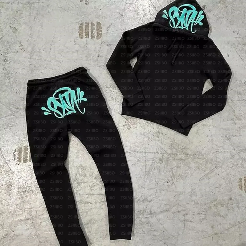 

Брендовый спортивный костюм в стиле хип-хоп, хлопковый повседневный спортивный костюм с капюшоном в стиле Харадзюку, уличные мужские и женские толстовки, брюки, спортивная одежда в стиле хип-хоп, топы, спортивные брюки