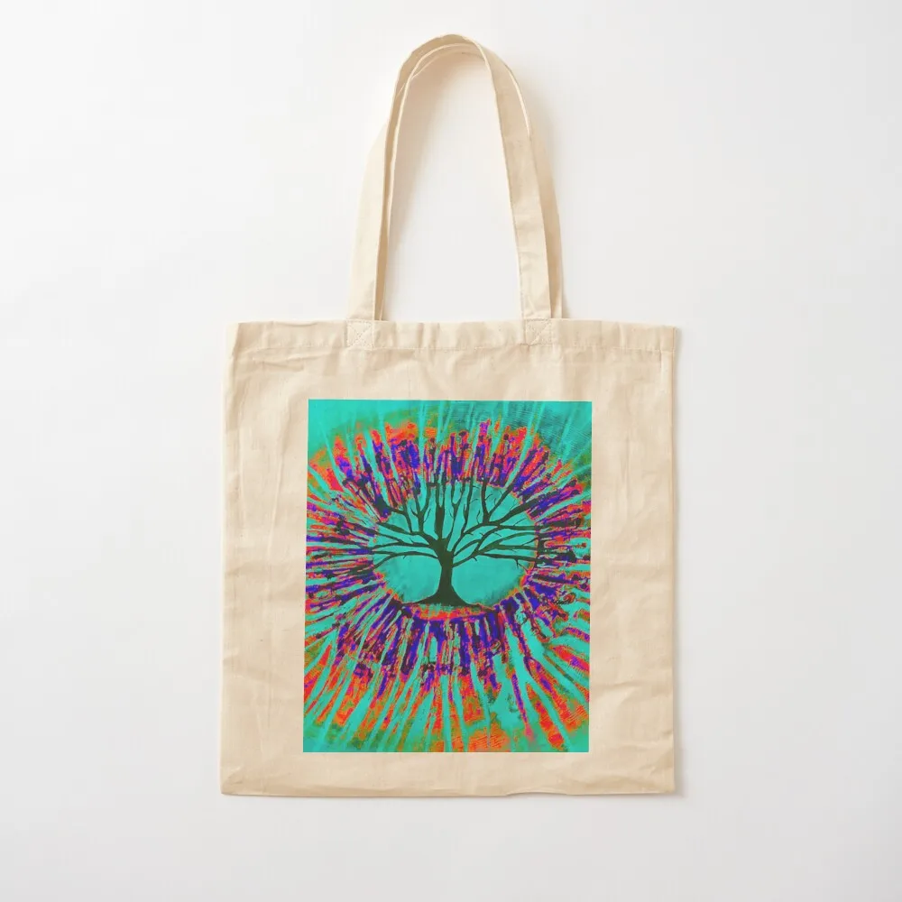 

Tree of Life painting Tote Bag Customizable tote university Canvas