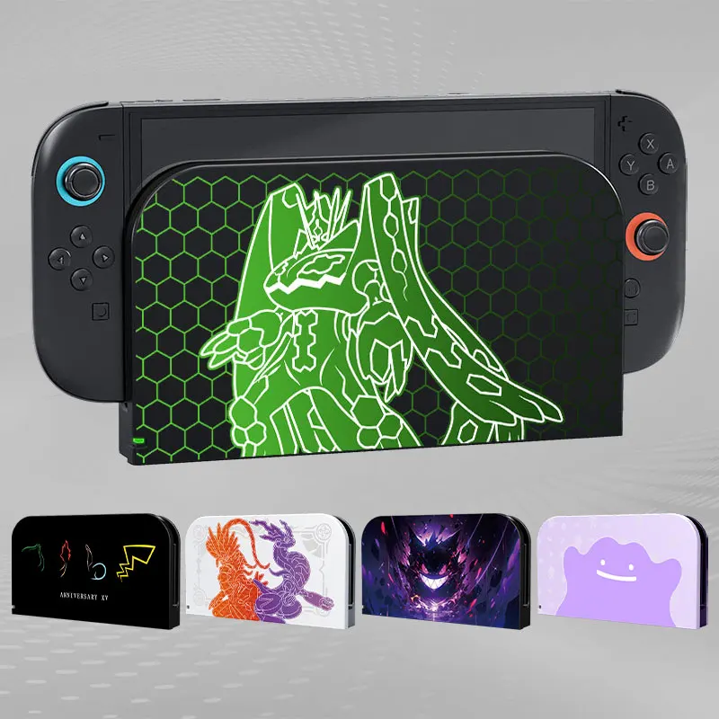 Image of Niedliche Cartoon-Frontplatte Schutzhülle für Nintendo Switch 2 Ladestation TV-Dock Dekorative Ersatz-Frontplatte