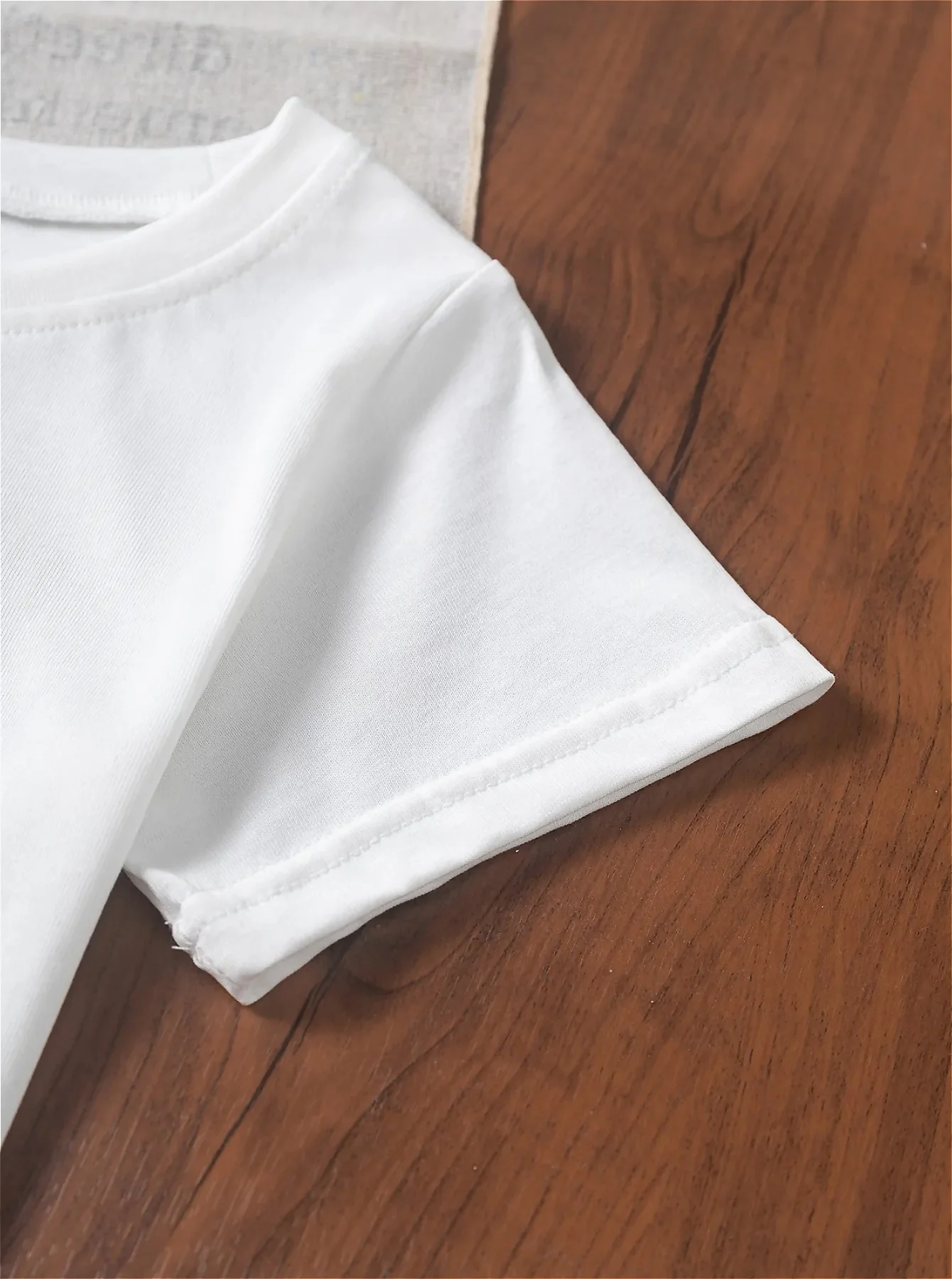 تي شيرت للأولاد مطبوع عليه حروف الهالوين من إيري، نمط شبح، رقبة دائرية وأكمام قصيرة #4