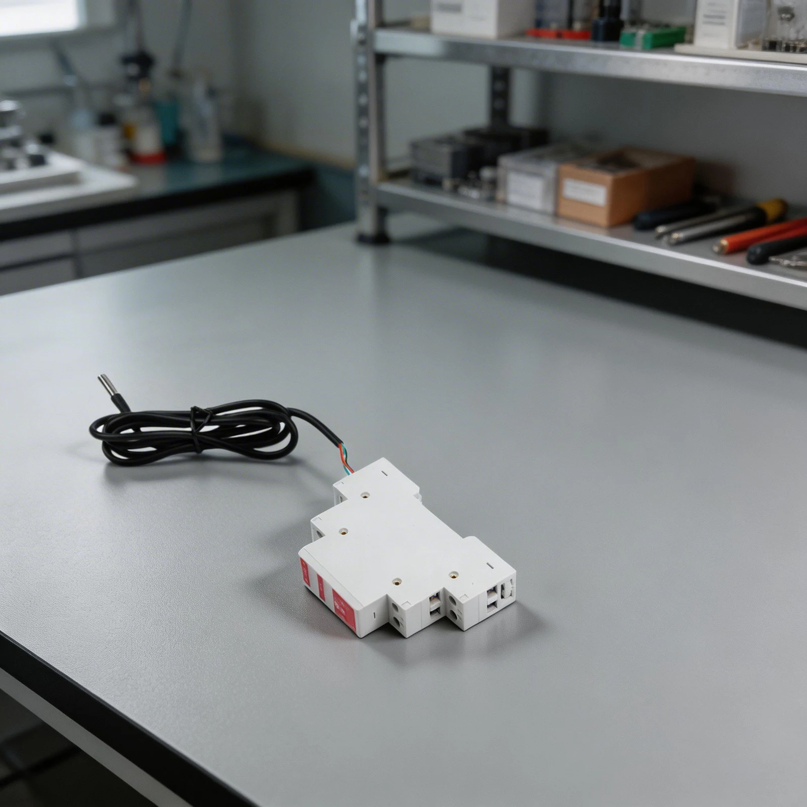 

Дистанционный цифровой термостат с датчиком зонда для регулятора температуры на DIN-рейке, совместимый с системой домашней автоматизации