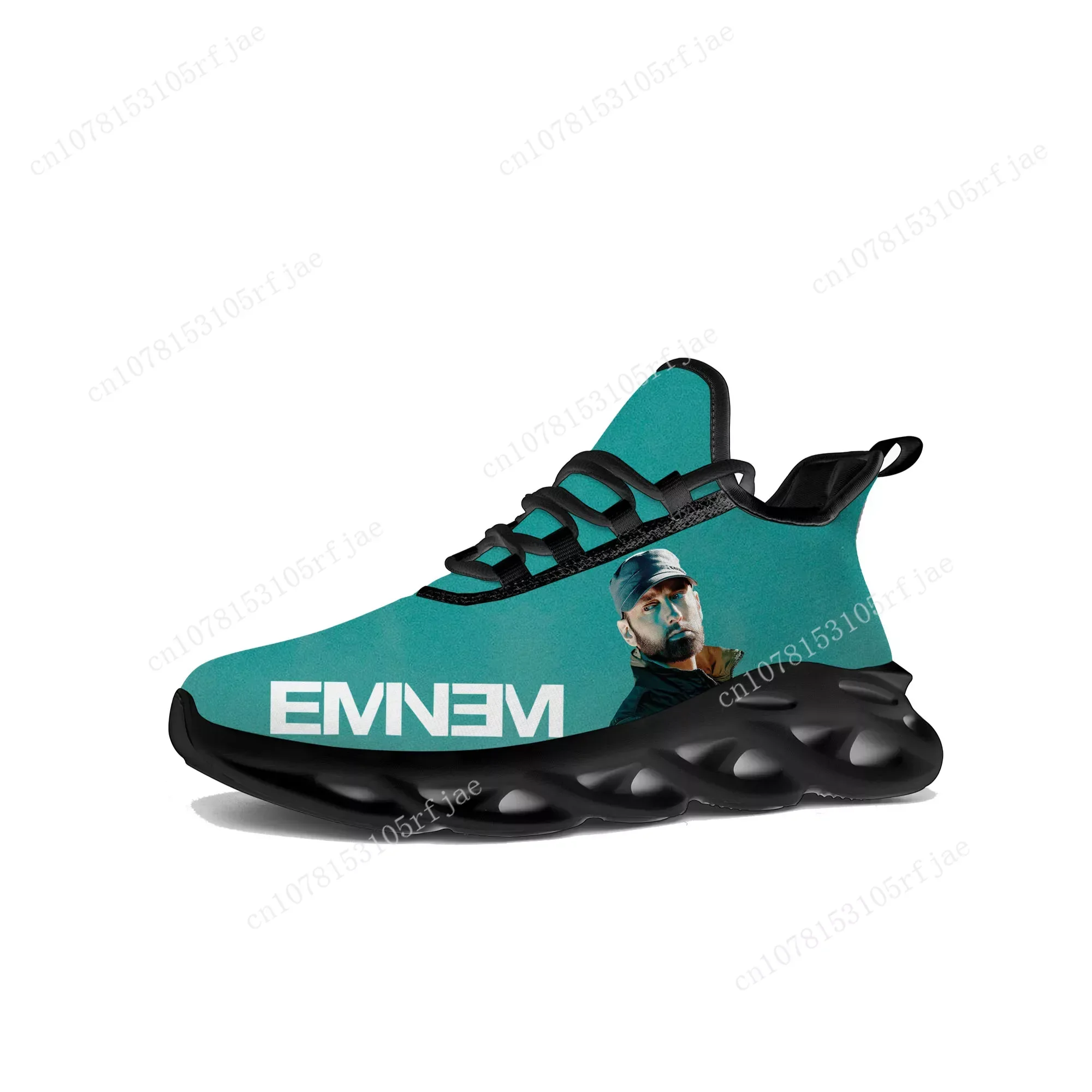 Eminem Hip Hop Rap płaskie trampki męskie damskie sportowe buty do biegania wysokiej jakości Sneaker sznurowane siateczkowe obuwie szyte na miarę buty