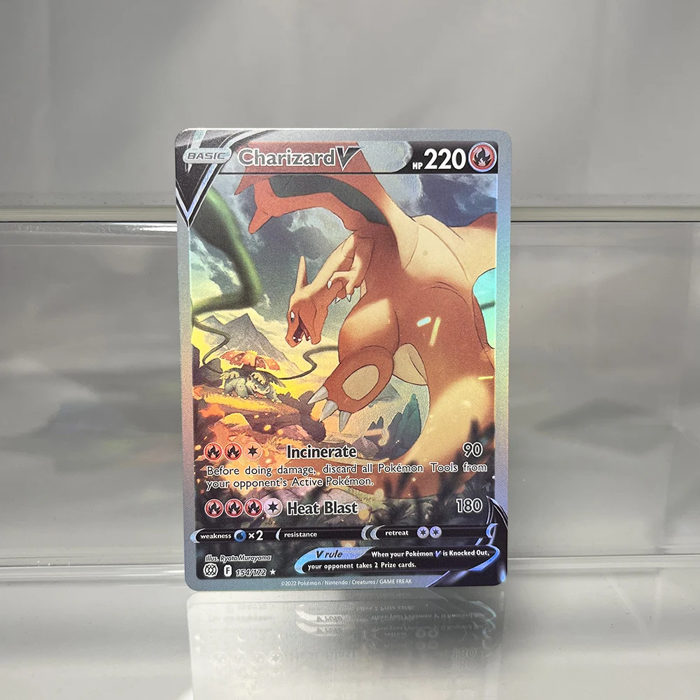 Pokémon tarjetas holográficas individuales Lilligant, Leafeon, Dragonite, Machamp, juego de lámina de colección, tarjetas Proxy PTCG, juguetes para